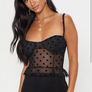 Mesh crop top